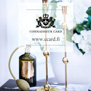 Connaisseur Card tuotteita-Belentia Liikelahjatalo