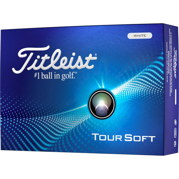 Titleist Tour Soft Golfpallo omalla logolla