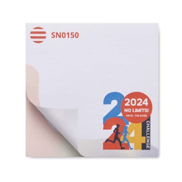 Nora neliön muotoiset painetut tarralaput 72x72mm